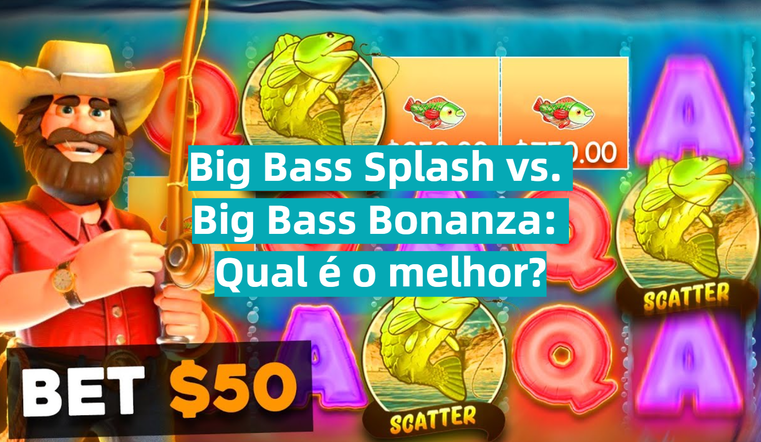 Big Bass Splash vs. Big Bass Bonanza: Qual é o melhor?